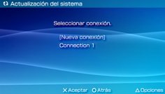 Seleccione una conexión y