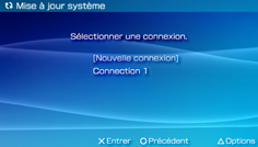 Sélectionnez une connexion